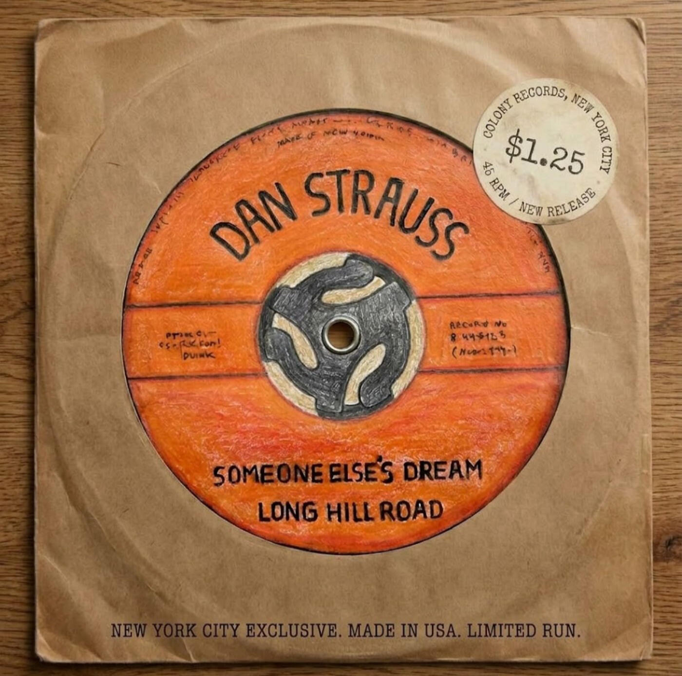 Pre-Save the new 2 song 45 RPM